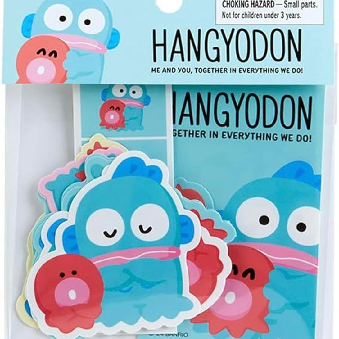 Sanrio三丽鸥|丑鱼人形贴纸组|20枚入