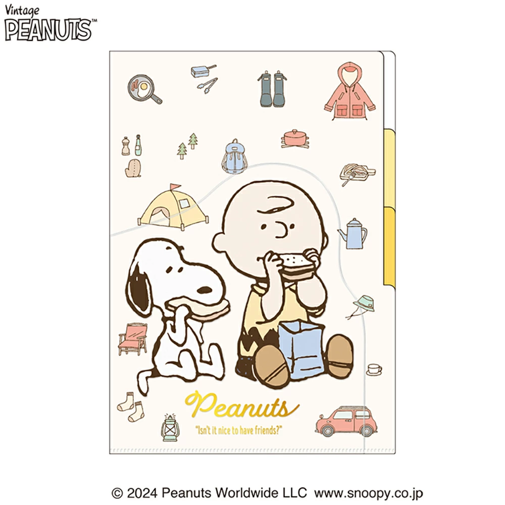 Snoopy|日本制/可爱多层文件夹|约310 x W220 x D1