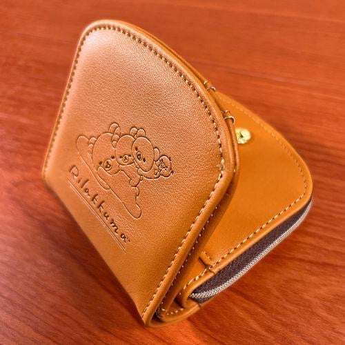 Rilakkuma轻松熊|晚安睡梦系列超软皮质感钱包|約H:95mm×W:100mm×D:35mm