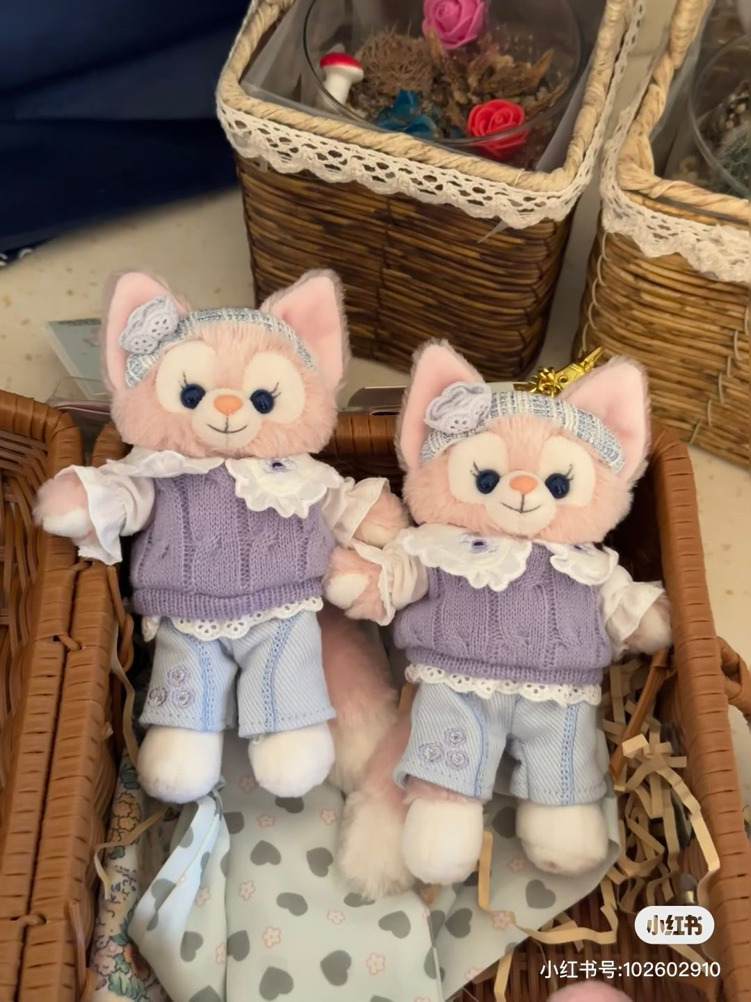 Disney SH|春日达菲和朋友们系列站姿挂件/包挂