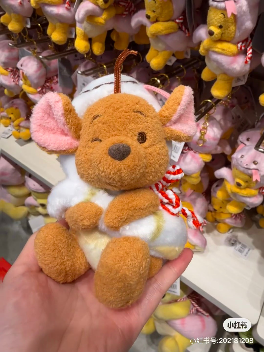 Disney迪士尼|东迪2025蛇年限定可爱角色S号毛绒玩偶/公仔/可脱帽|約高さ13×幅10×奥行き9(cm)