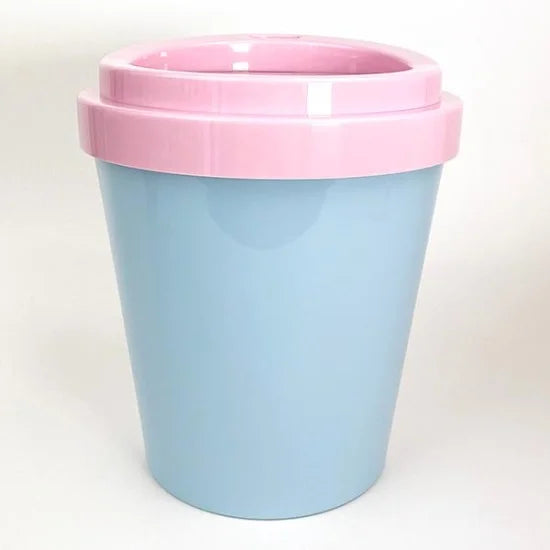Sanrio|Dust Box Trash Can限定周边/外带杯造型摇摆盖收纳筒/垃圾桶|约22.5×22.5×26.5cm