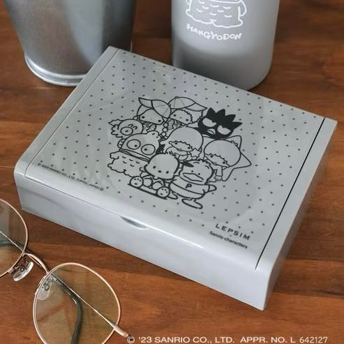 Sanrio|LEPSIM联名可爱首饰盒/打开有镜子/化妆盒|约H4×W15.5×D11.5cm