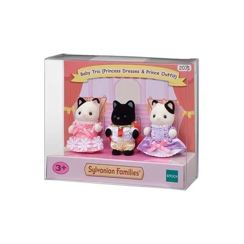 SylvanianFamilies|Baby Trio Princess and Prince Calico Critters Epoch