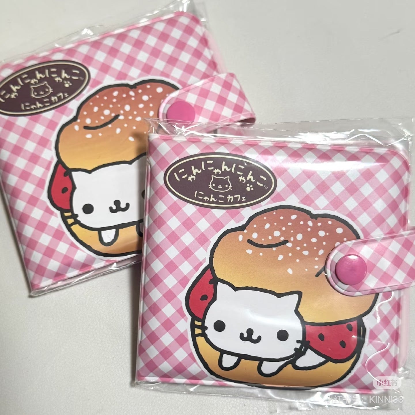 SANX|Small Vinyl Wallet|90×95×10mm approx.