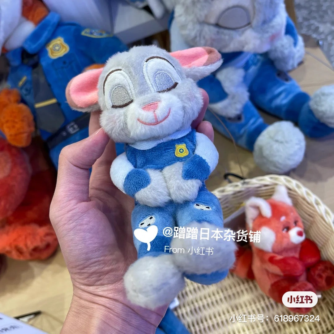 Disney迪士尼|睡不醒系列Nick尼克/Judy朱迪玩偶/挂件/包挂|约高さ12×幅6.5×奥行き12cm