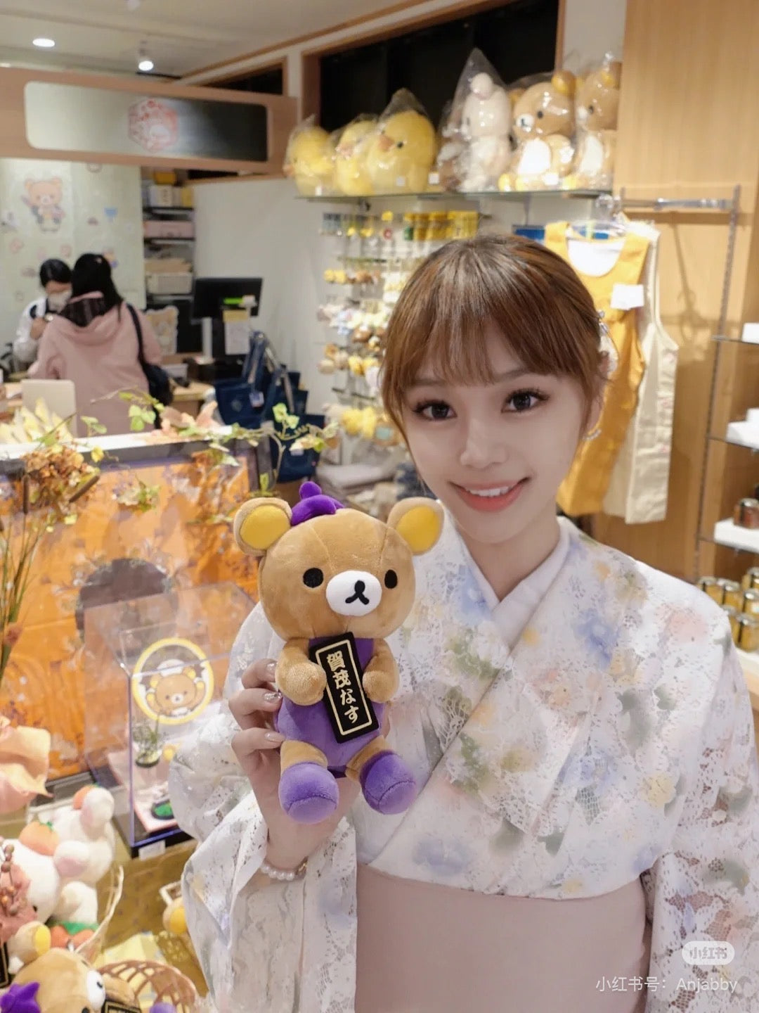 Rilakkuma轻松熊|地域限定岚山毛绒玩偶/公仔