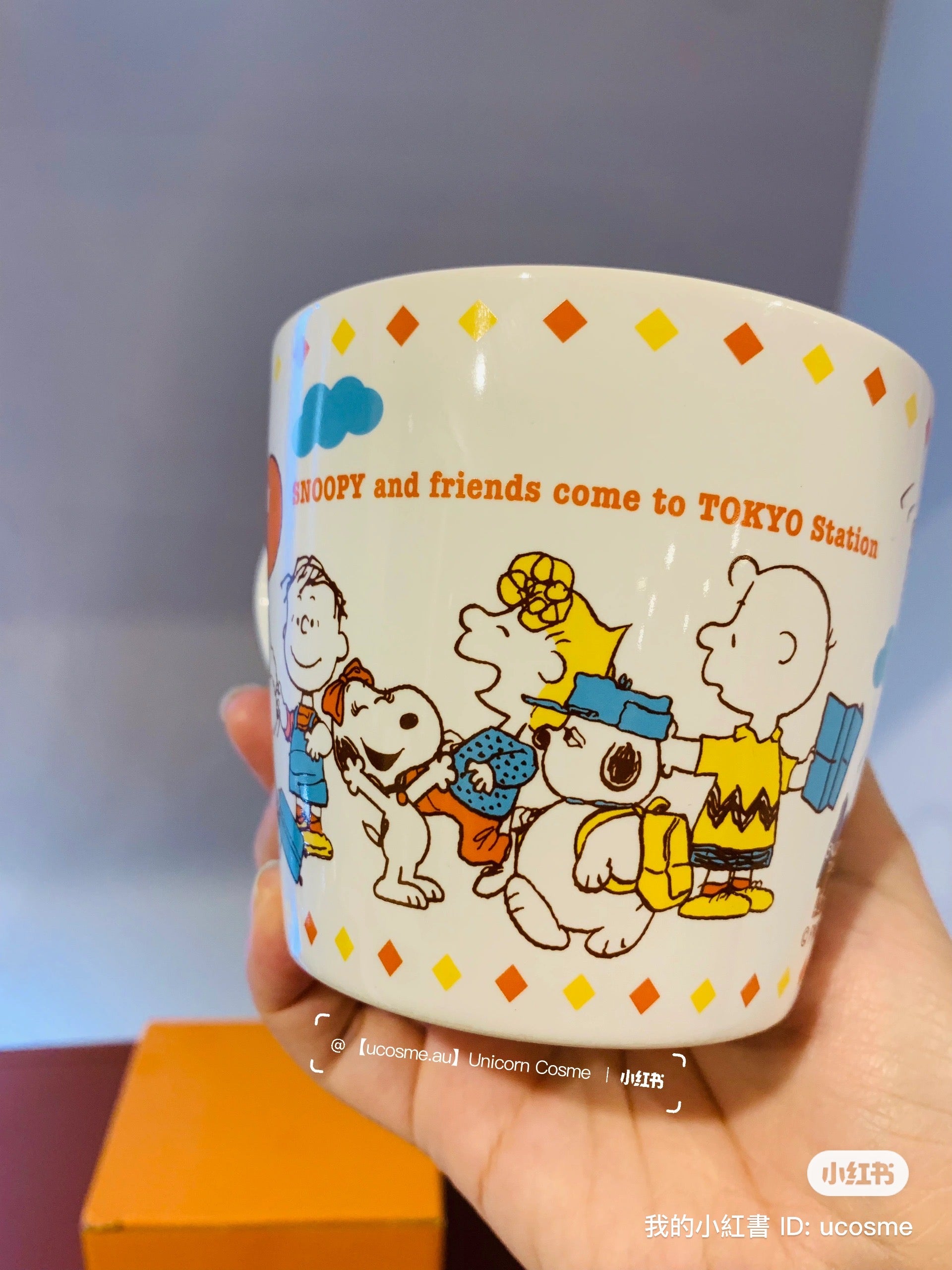 Snoopy|东京站限定史努比马克杯|约W110×H97×D95mm