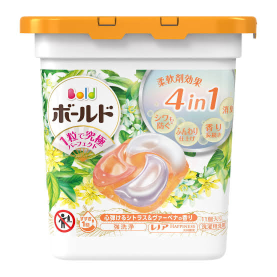 Bold|4合1除菌祛味碳酸洗衣凝珠|11颗