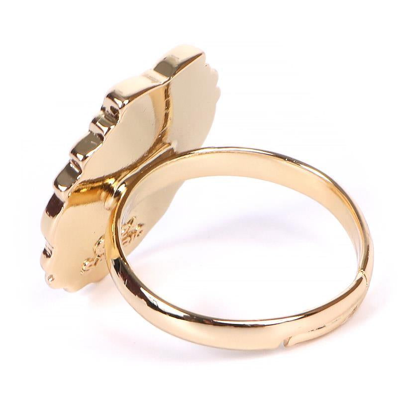 Sanrio|美乐蒂生日限定淡雪白莓系列草莓戒指盒+melody戒指|約幅5×奥行5×高さ6.5cm