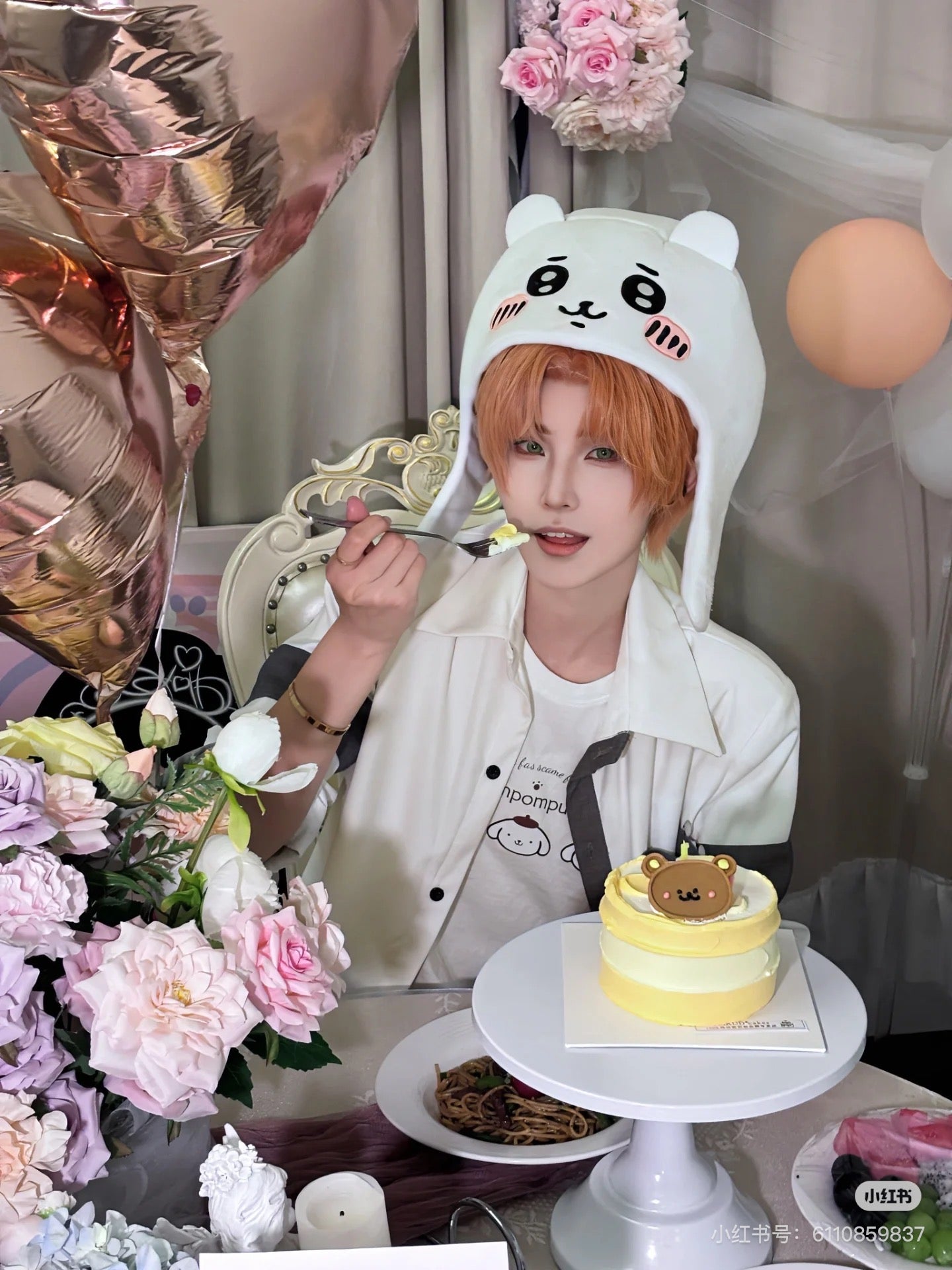 Chiikawa 吉伊卡哇|可爱角色帽子|头围约62 cm