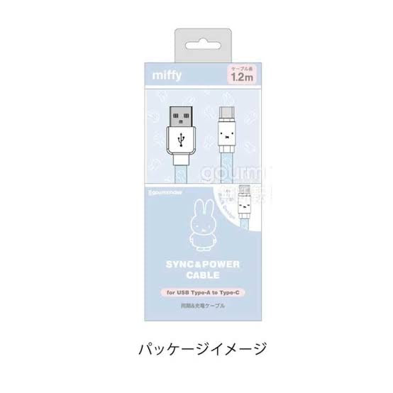 Sanrio|USB Type-A to Type-C转换器/充电器|长1.2M