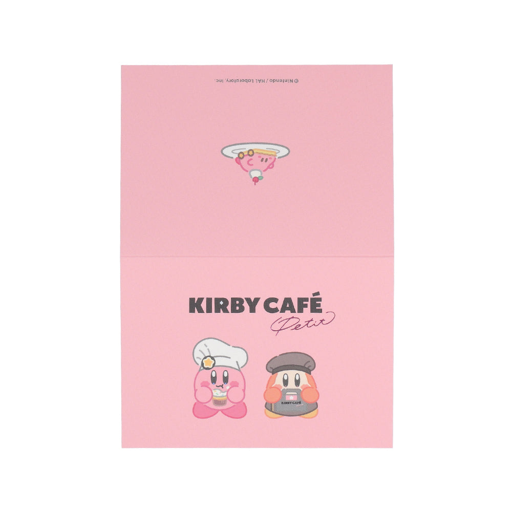 Kirby星之卡比|日本制信封信纸/贺卡/祝福纸/礼品卡套装|W135×H94mm