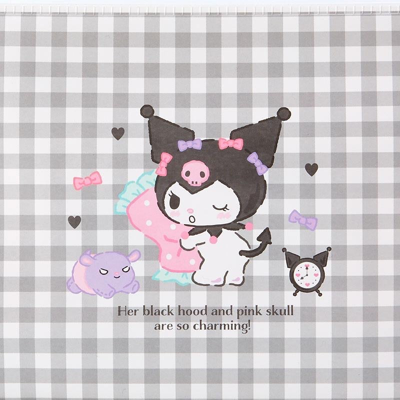 Sanrio|可爱格子防水收纳包/有纸巾位/可以方便直接抽取/可直接竖挂|约26.6×1×14cm