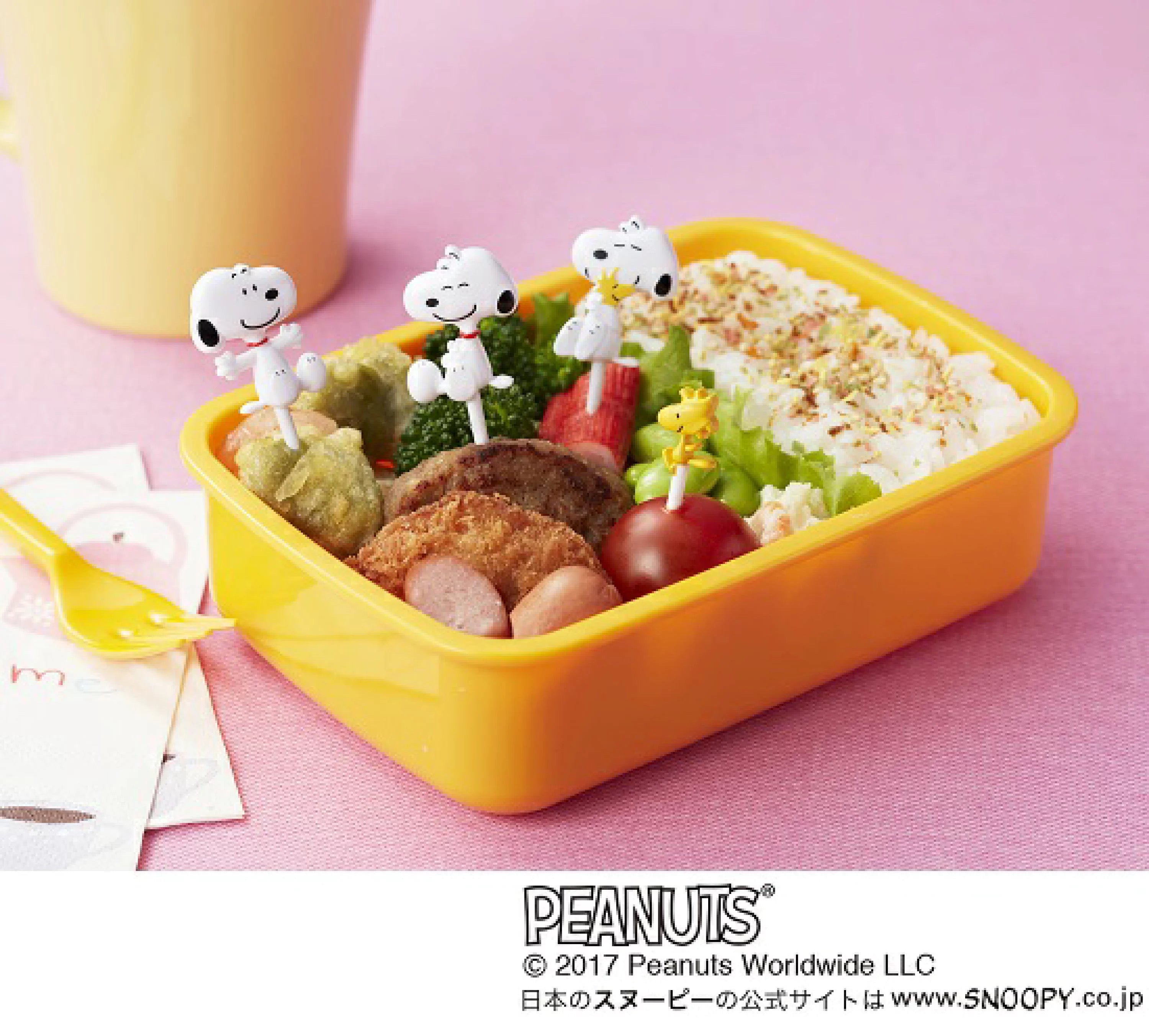 Snoopy|史努比和糊涂塌客表情小叉子|8本入