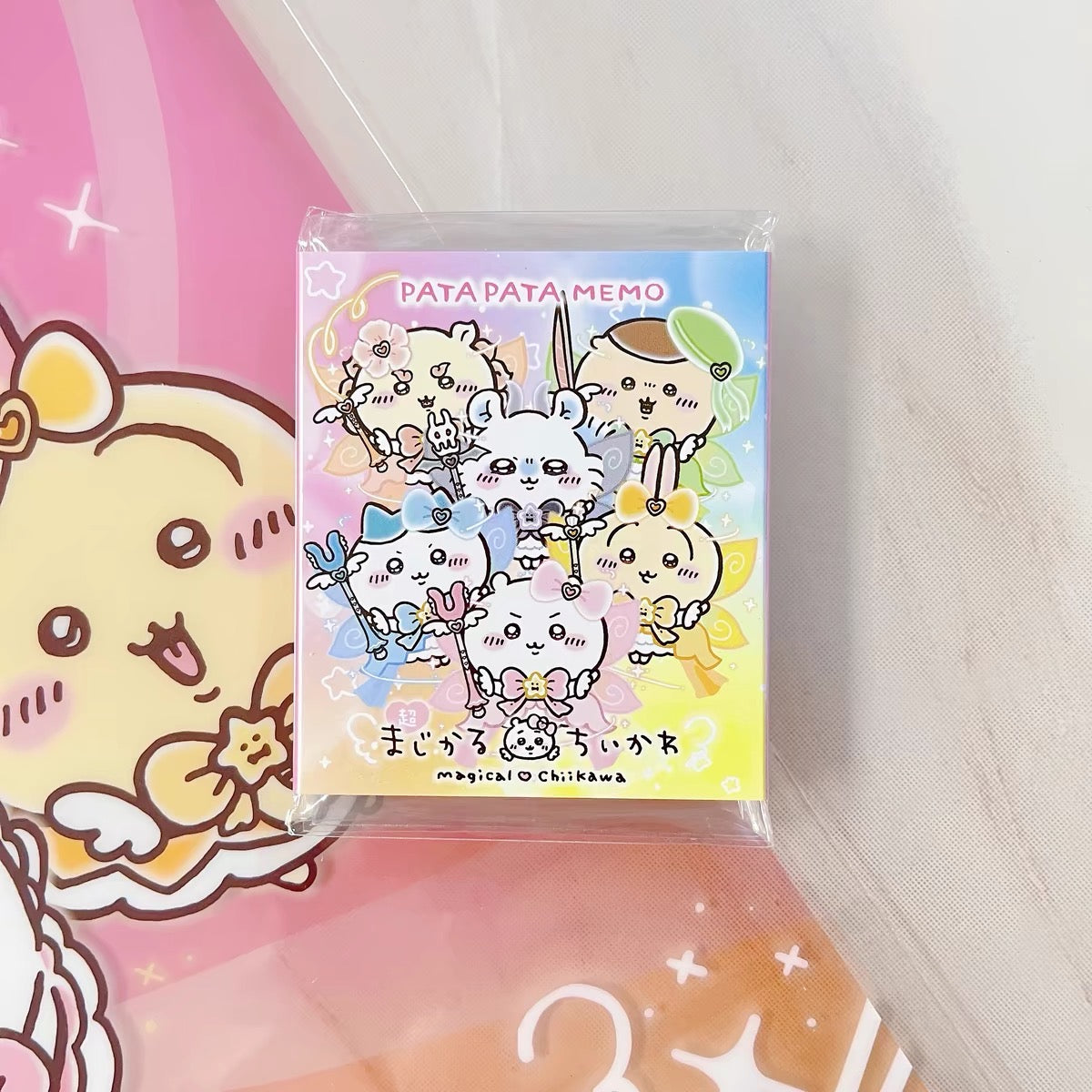 Chiikawa 吉伊卡哇|超魔法少女/小魔仙系列小便签本/N次贴|约 H80 x W65mm|80张
