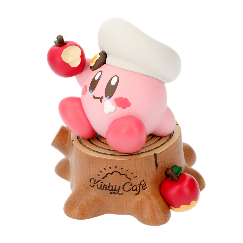 Kirby星之卡比|流口水苹果举高高/会整个旋转的卡比八音盒/摆件/手办/美妙旋律/太爱了/盒装送礼也精致|H125×W110×D110mm