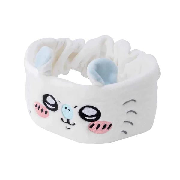 chiikawa|Become a hairband that can change可爱角色大脸毛绒发带|約80mm