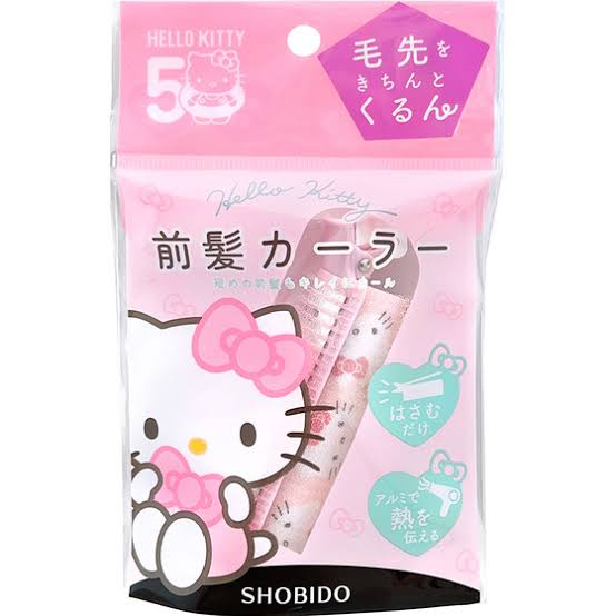 Hello kitty凯蒂猫|50周年生日限定空气刘海前发造型器/刘海夹|直径20mm