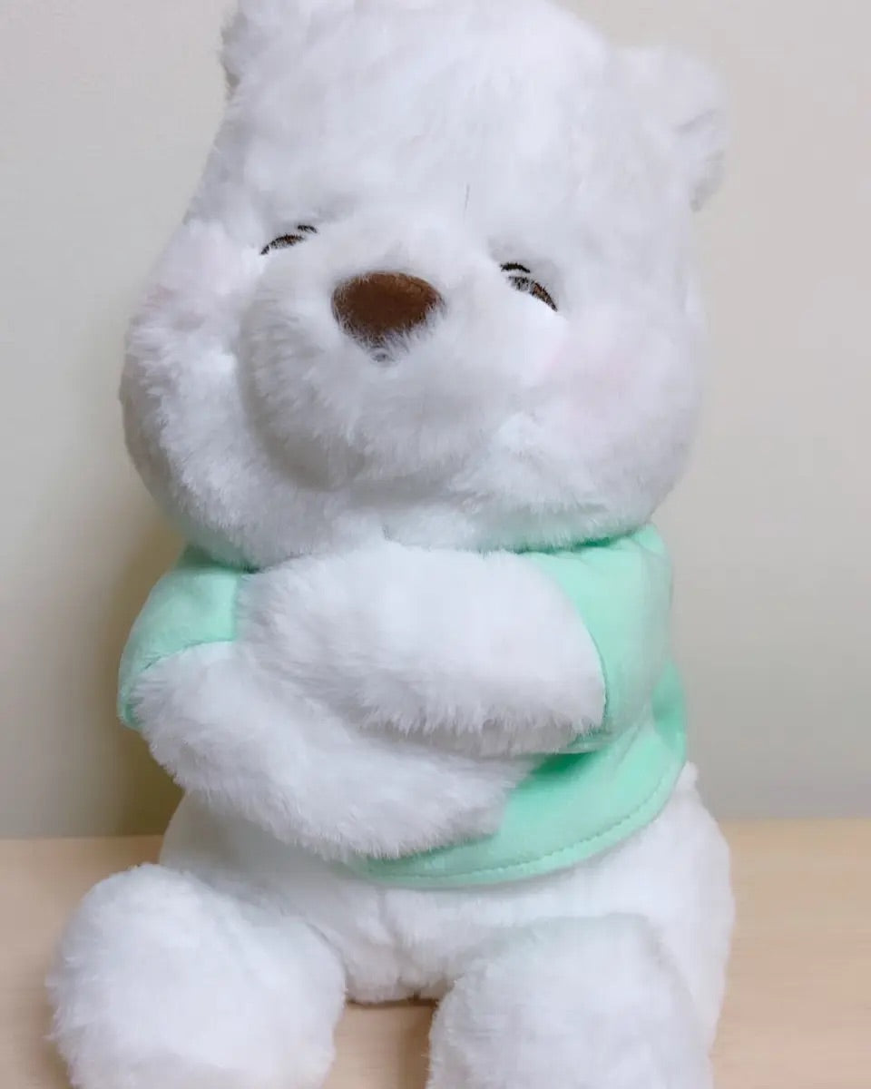 Disney迪士尼|限时换购价!44%off微醺笑脸Tiffany蓝噗噗公仔/玩偶|高さ約29×幅16×奥行き19(cm)