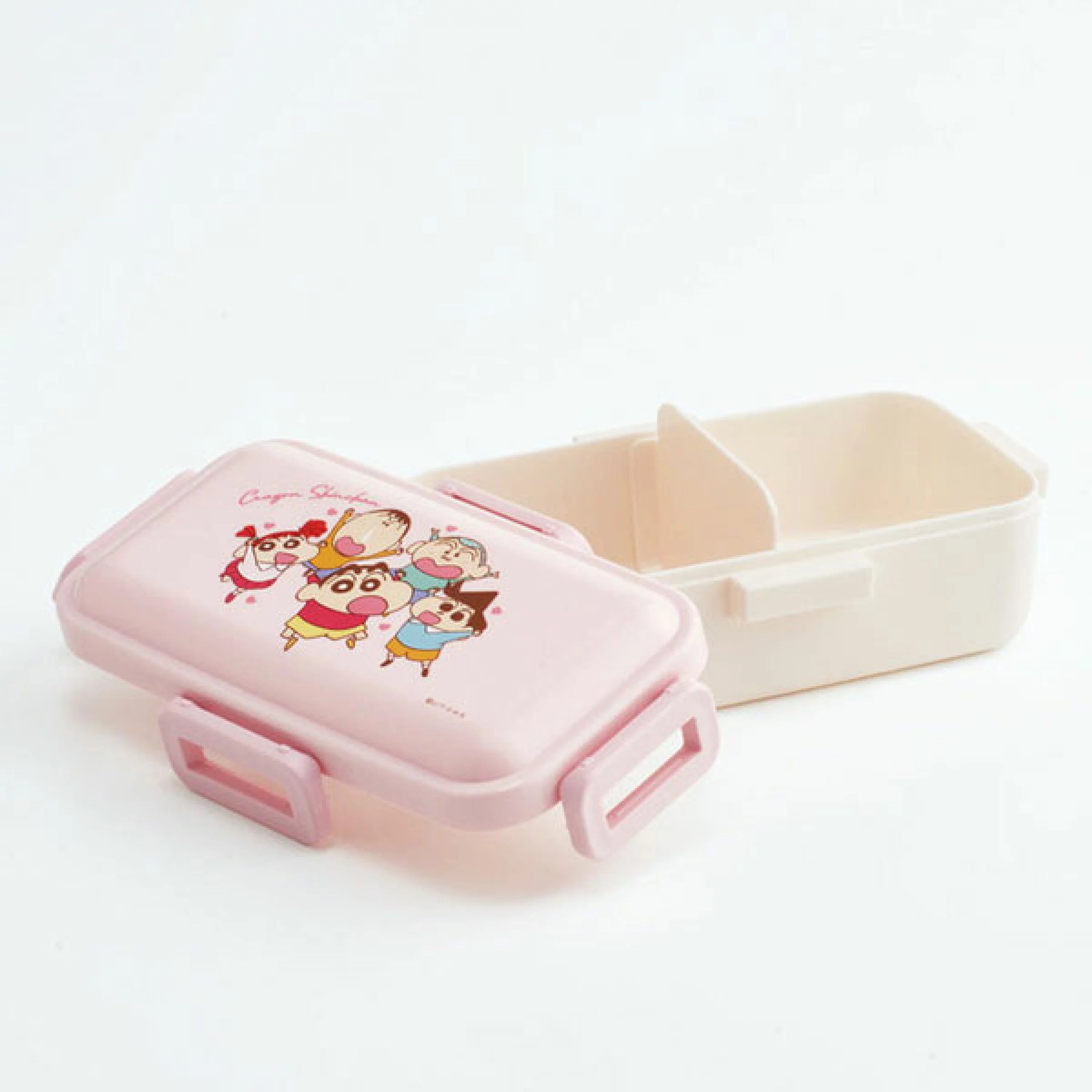 Crayon shin-chan|蜡笔小新抗菌大容量分格式耐高温饭盒/可洗碗机微波炉|530ml
