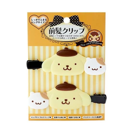 Sanrio|Long Bangs Clip Set|9×1.2×4cm approx.