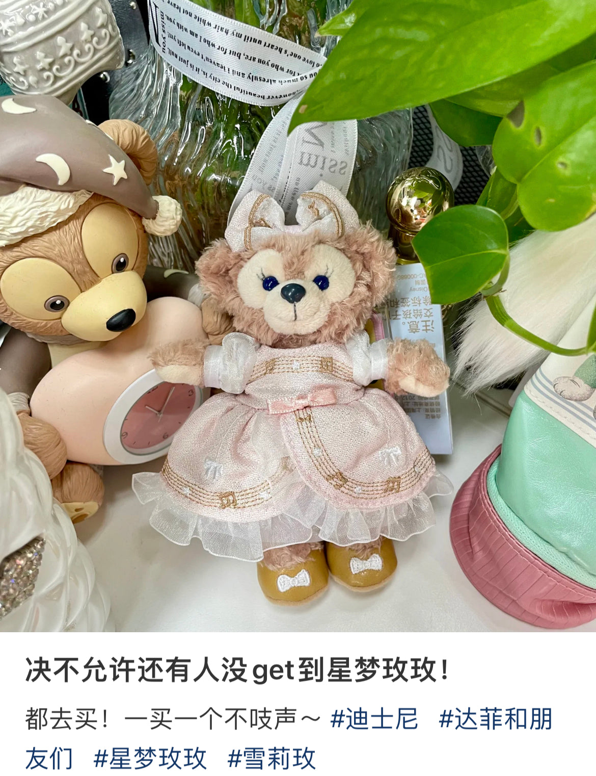 Disney SH|Mascot Holder /Plush Keychain 星梦旋律音乐节系列毛绒玩偶挂件/包挂|approx.