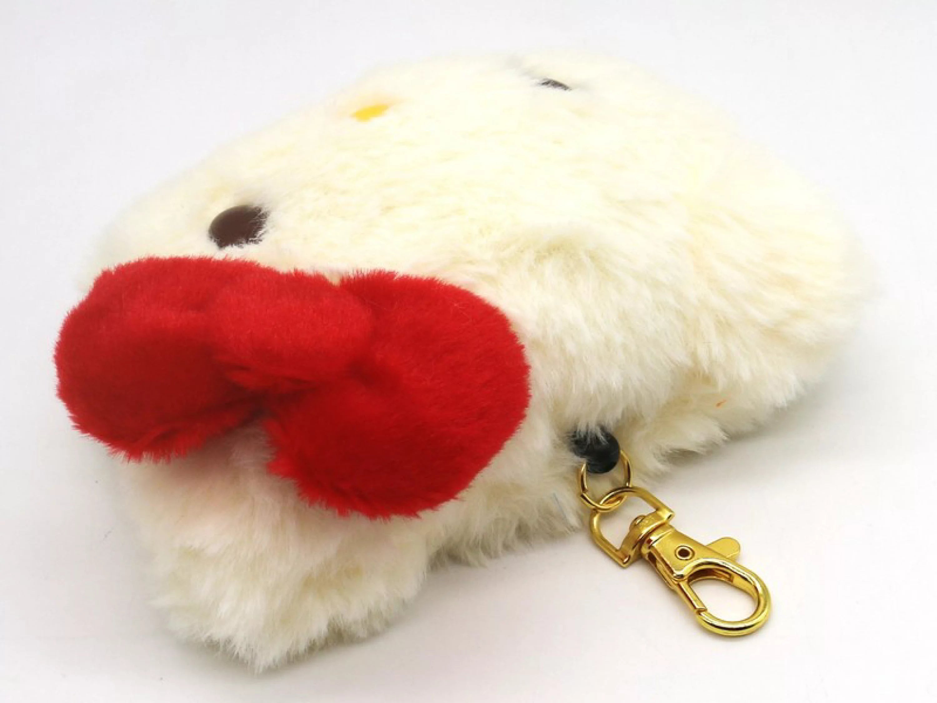Sanrio三丽鸥|毛绒大头玩偶可拉伸卡包/包挂|サイズ:約H9.5xW12xD5.5cm