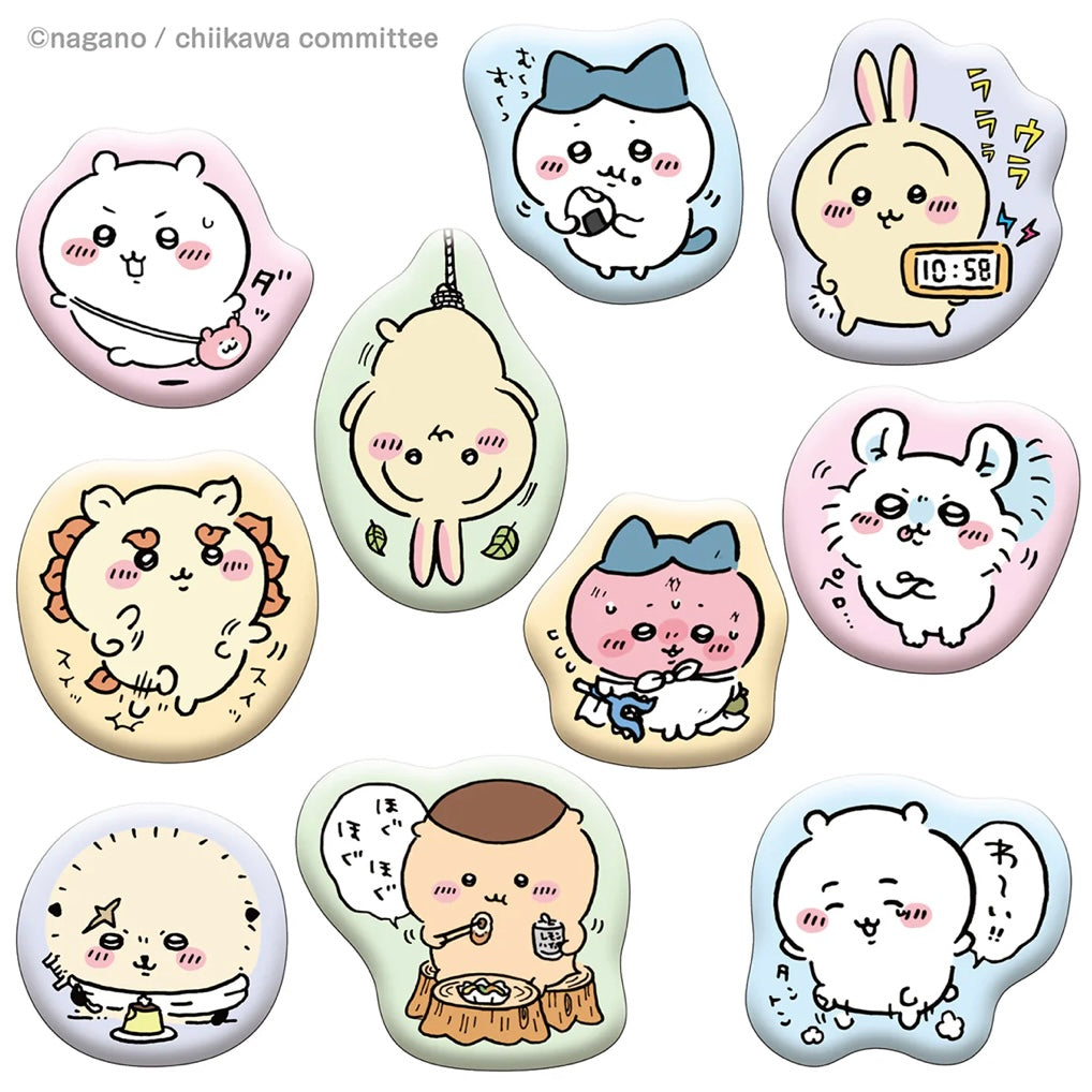 Chiikawa 吉伊卡哇|可捏捏立体贴纸|10枚入