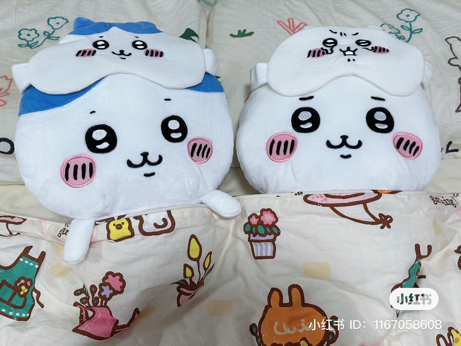 Chiikawa 吉伊卡哇|可爱角色大头/表情眼罩