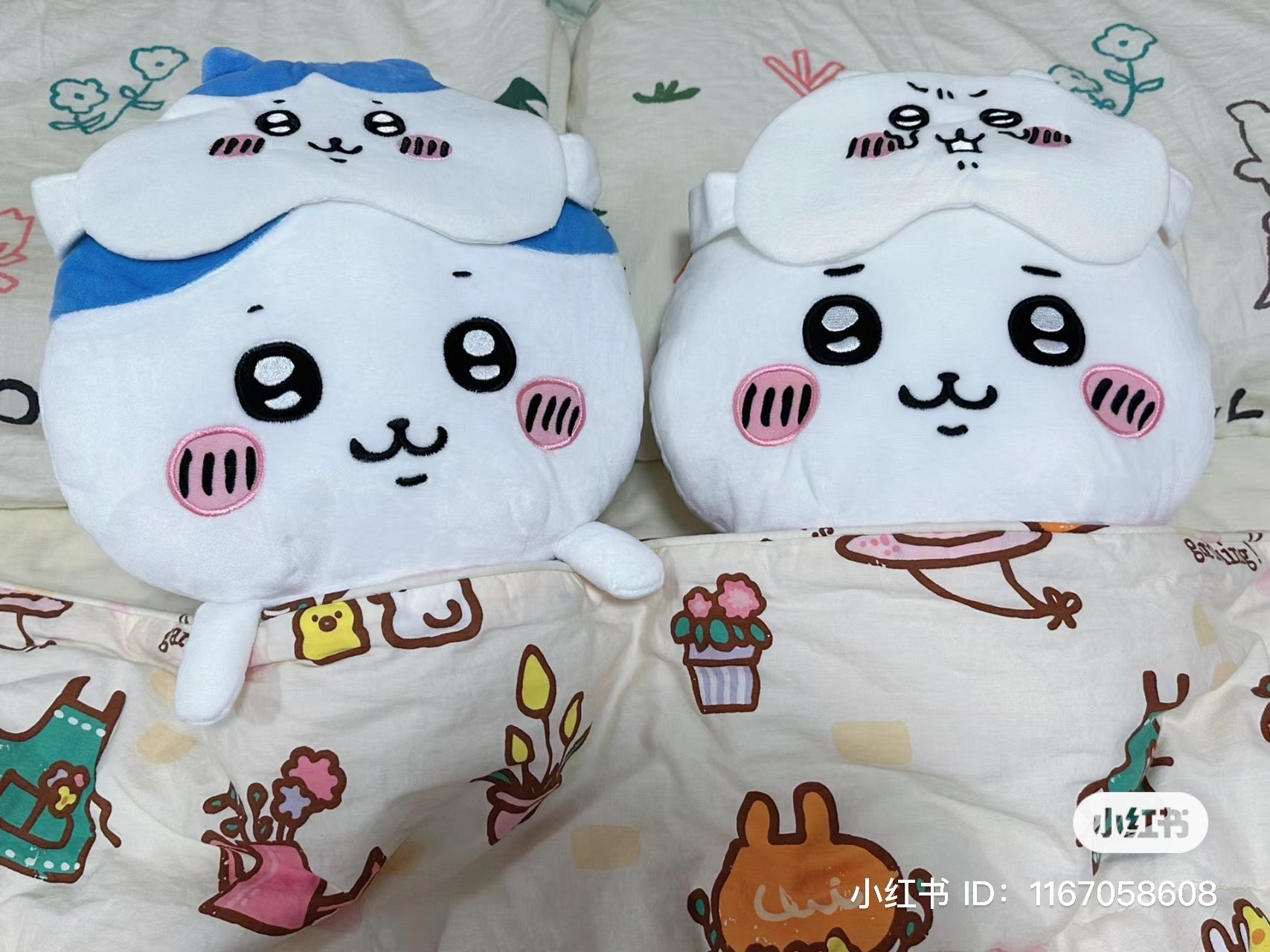 Chiikawa 吉伊卡哇|可爱角色大头/表情眼罩