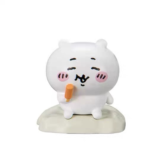 Bandai|chiikawa三小只吃雪糕蒸桑拿表情玩具碳酸泡澡球/浴球盲袋/共5款|1颗