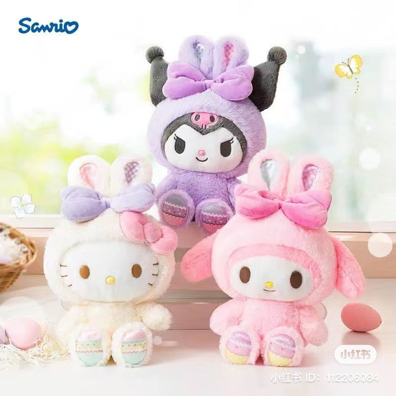 Sanrio三丽鸥|复活节兔兔装柔软玩偶