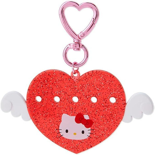 Sanrio|偶像应援/爱心钥天使匙扣DIY铭牌挂件