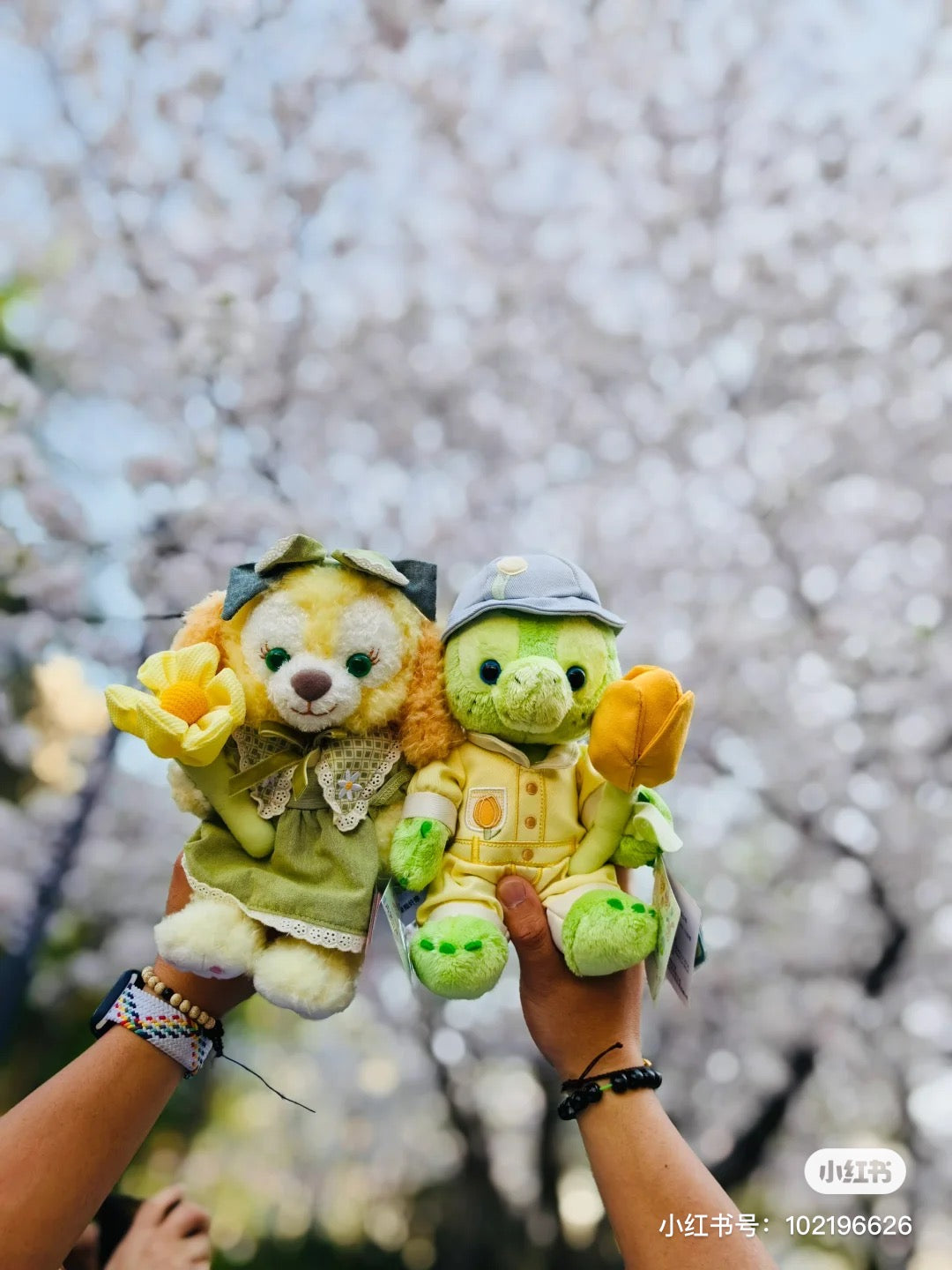 Disney SH|春日达菲和朋友们系列花花玩偶/公仔|ss号
