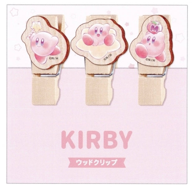 Kirby|木质可爱文件夹|3枚入