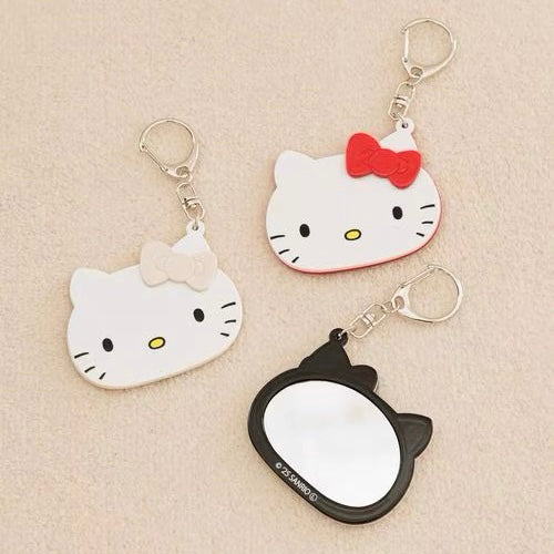 Sanrio|Hello Kitty x me% mini Mirror Keychain