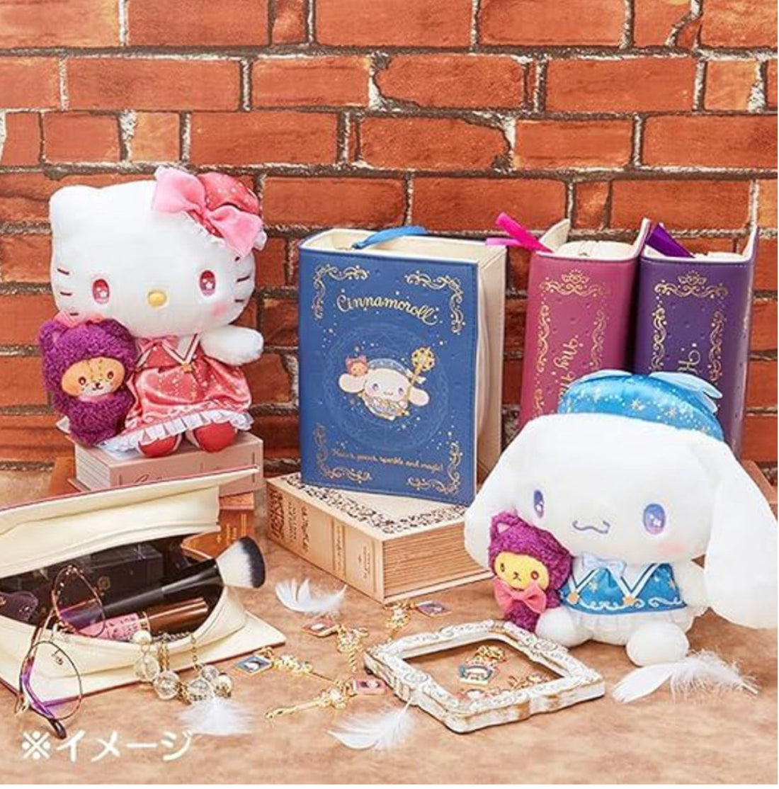 Sanrio|星星眼魔法系列限定故事书形化妆包