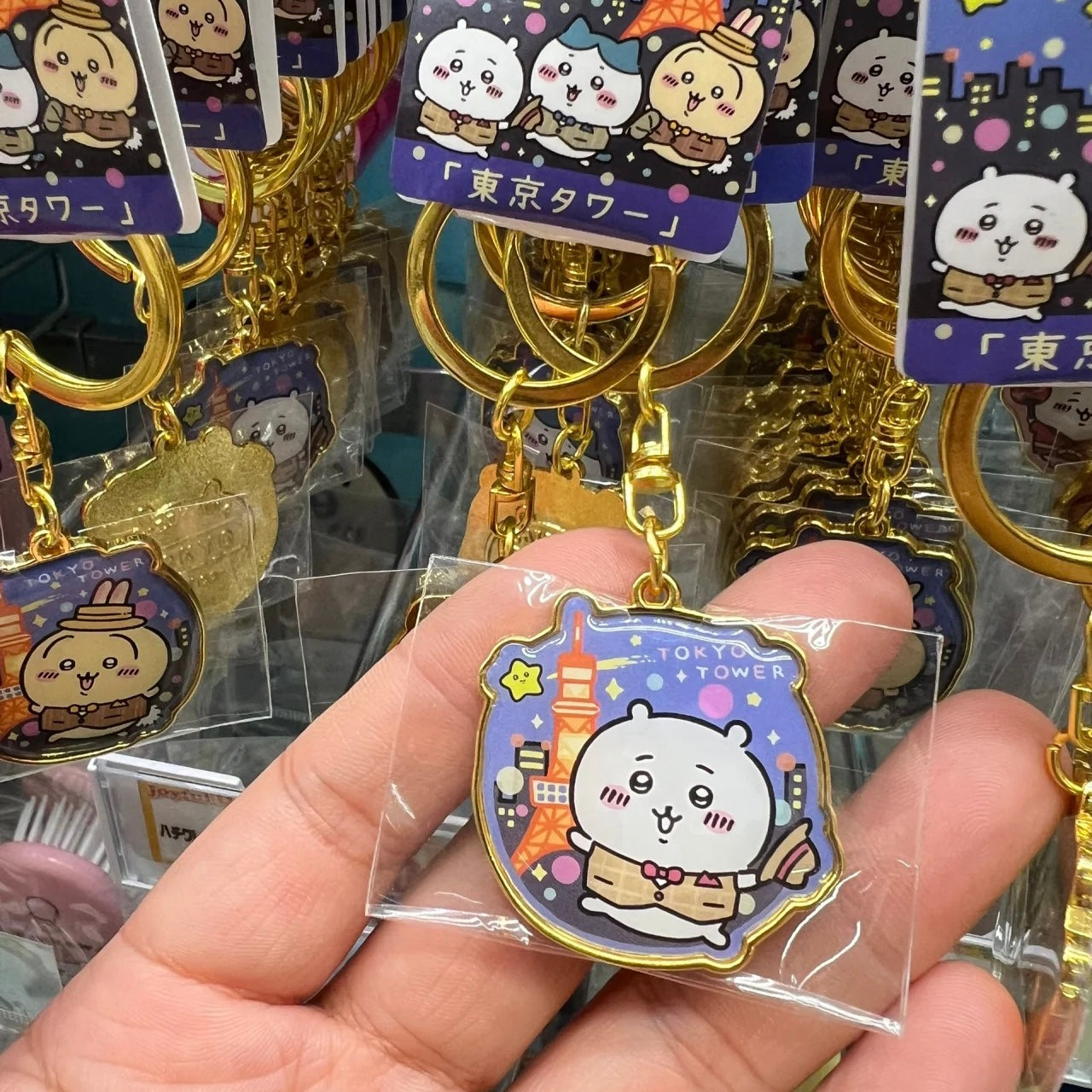 Chiikawa |Tokyo Tower Keychain/Keyring|35×35×5mm approx.