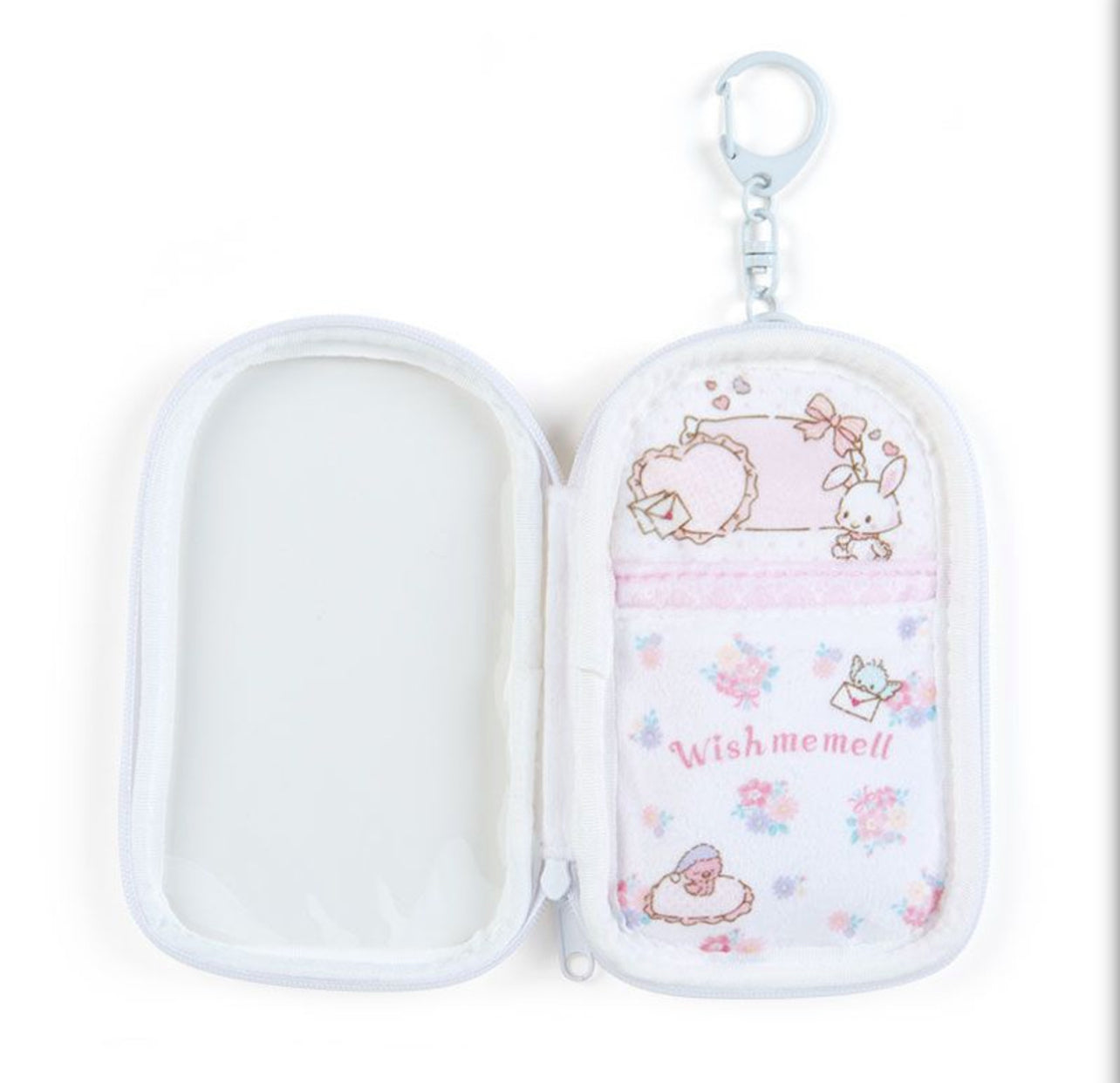 Sanrio|角色透明痛包/娃包/零钱包|约9 x 2 x 14cm