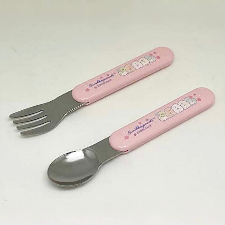 Sumikko gurashi角落生物|粉色不锈钢/手柄ABS树脂|约27 x 136 x H8mm