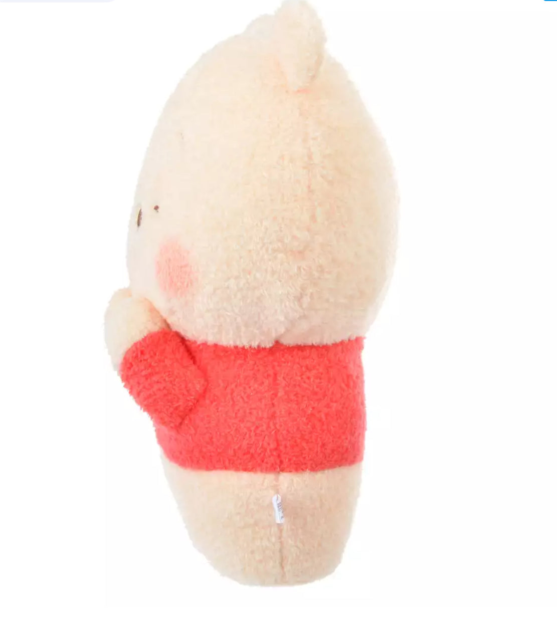 Disney迪士尼|毛茸茸眯眯眼系列大公仔/玩偶|约高さ約33×幅24×奥行き17.5(cm)