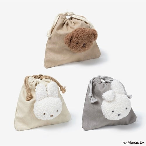 Miffy|MASCOT Drawstring Pouch|H180×W180mm approx.