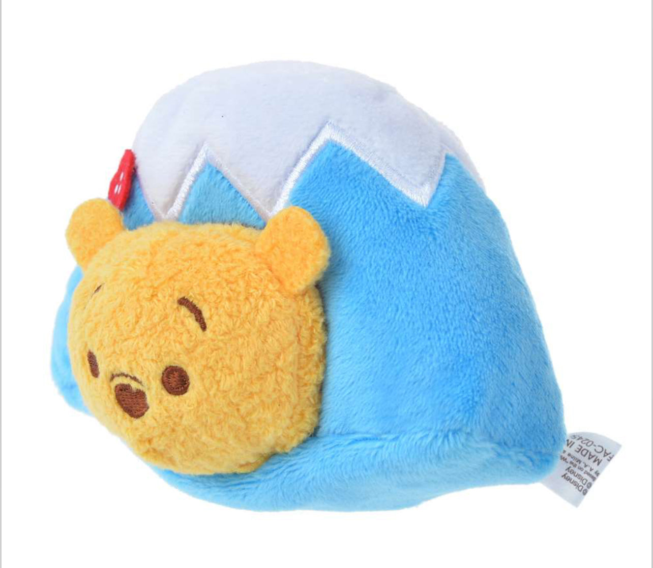 Disney迪士尼|噗噗Winnie the Pooh维尼富士山玩偶/公仔|约11*8.5cm