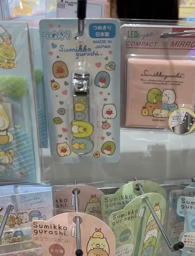Sumikko gurashi角落生物|San-X Nail Clipper - Sumikko Gurashi / Clover可爱角色不锈钢防飞溅指甲剪/指甲钳|约65×10×15mm