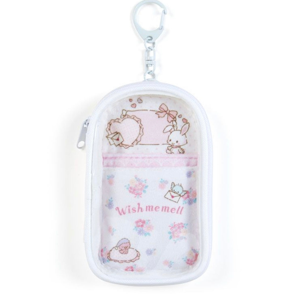 Sanrio|角色透明痛包/娃包/零钱包|约9 x 2 x 14cm
