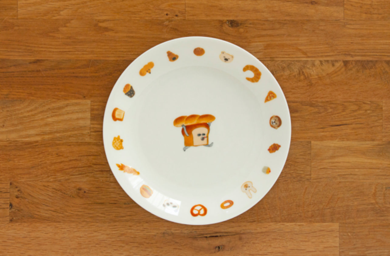 hobonichi|Bread Plate|W180×H23×D180mm approx.