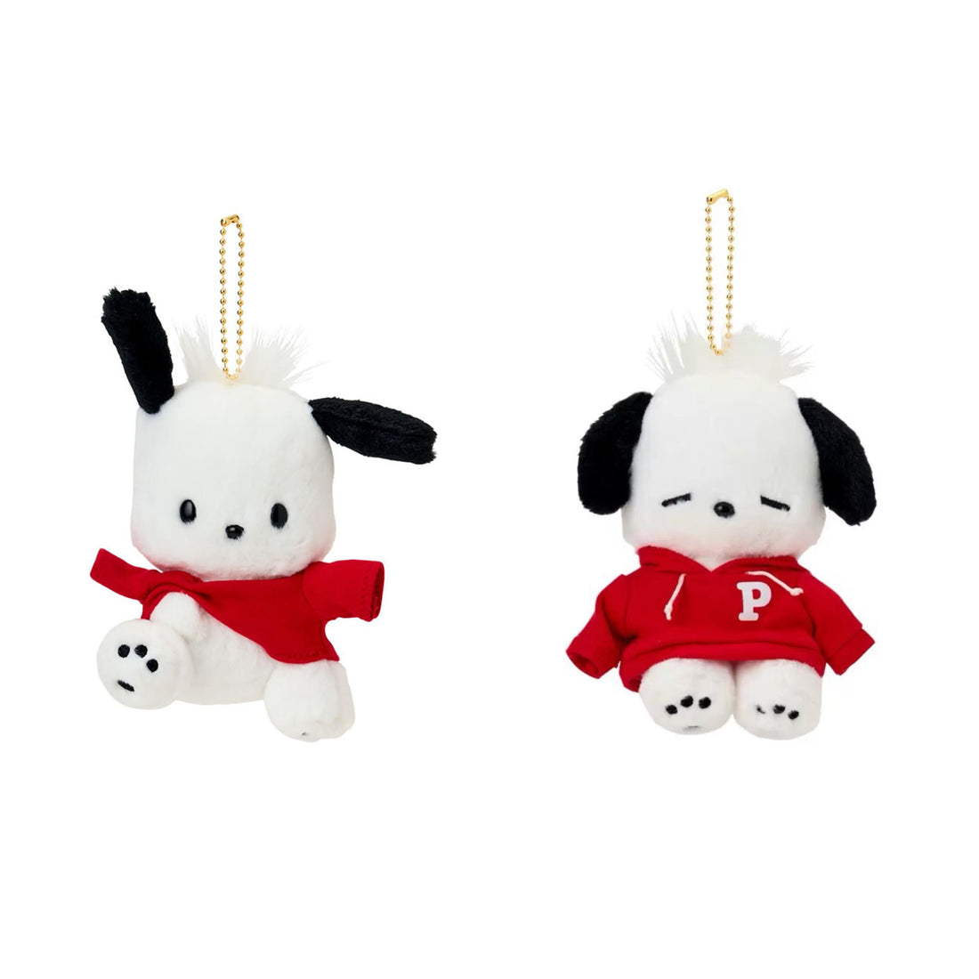 Sanrio|Pochacco Outfit Change Mascot Holder /Plush Keychain|11×7×15cm approx.