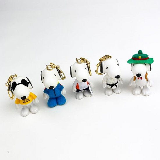 Snoopy|运动橡胶史努比小挂件|约6×3×4cm