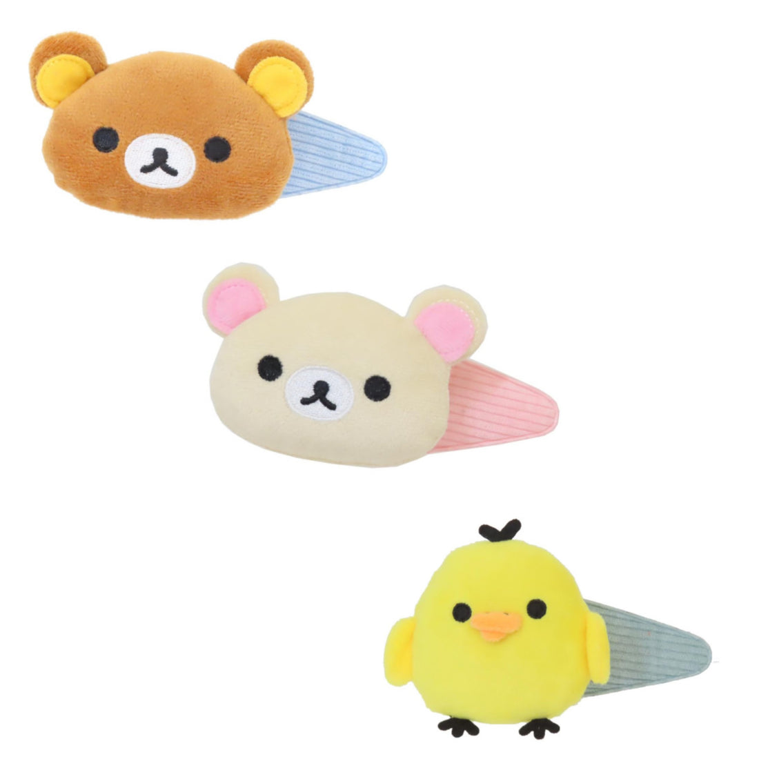 Rilakkuma|Big Mascot Hair Clip|85×85×45mm approx.